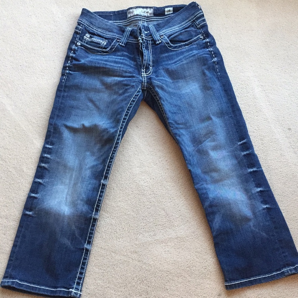 BKE Culture denim capris